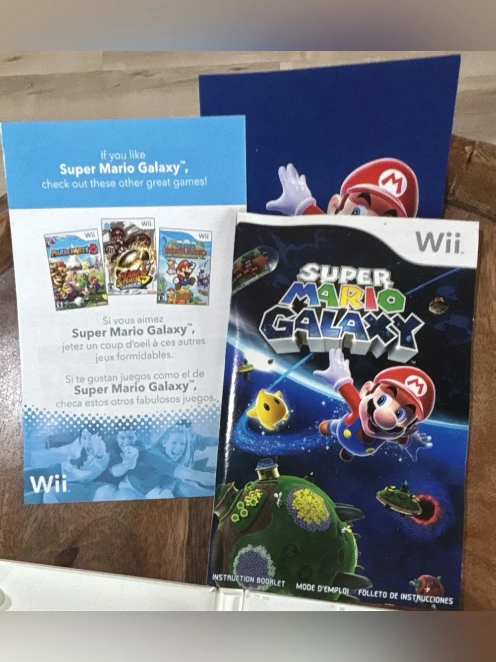 Nintendo Super Mario Galaxy Nintendo Wii Game Complete w/ Manual E Rated Tested